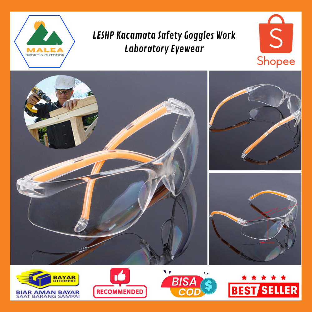 Jual Kacamata Safety Goggles Work Laboratory Eyewear Kacamata Safety