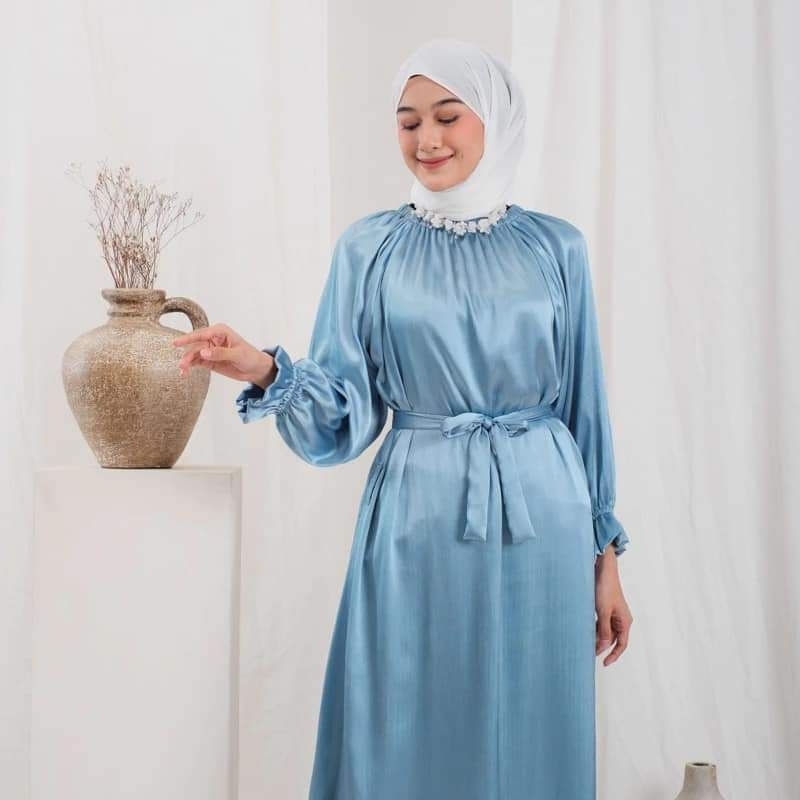 Jual GAMIS SHIMMER CRADENZA DRESS DRESS LEBARAN 2024 Shopee Indonesia