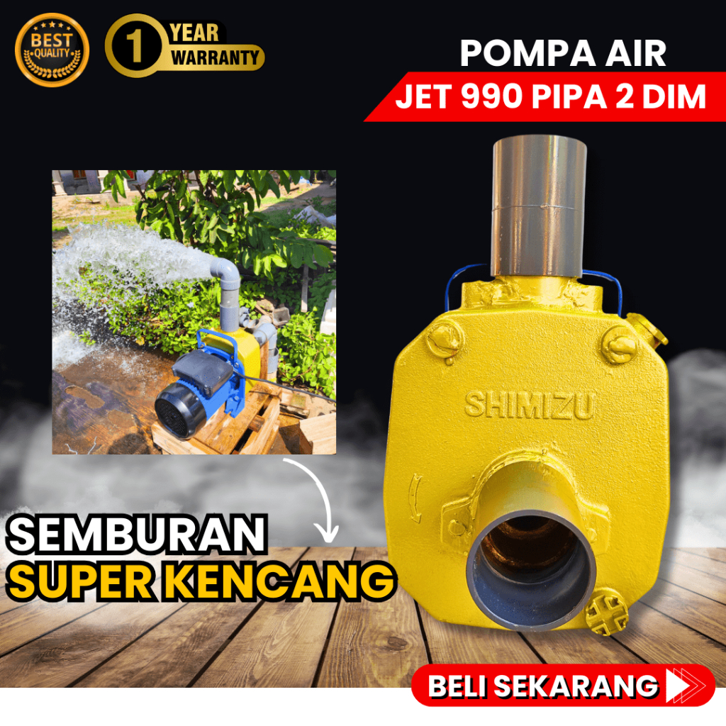 Jual Pompa Air Modifikasi Pipa 2 Dim Kapasitas Besar Siap Kirim Cocok