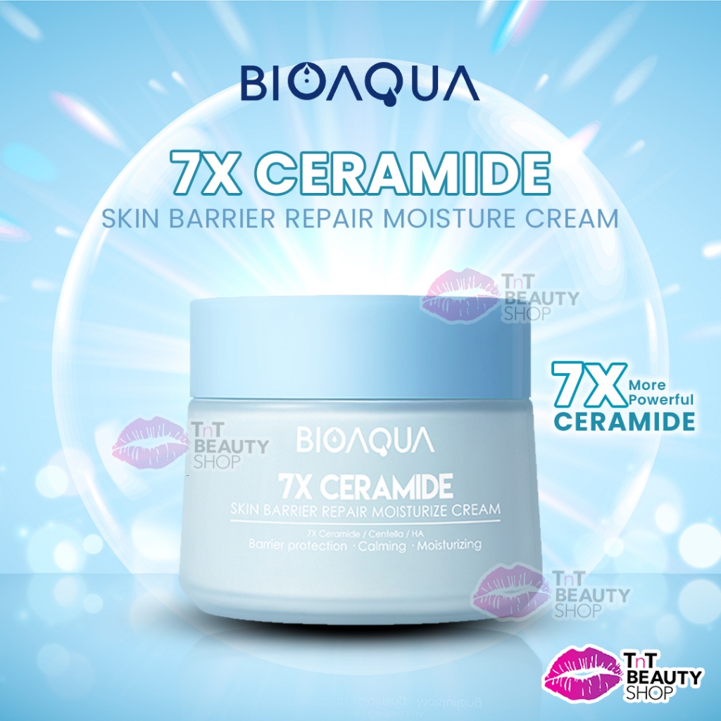 Jual Bioaqua X Ceramide Skin Barrier Repair Moisturizer Cream G