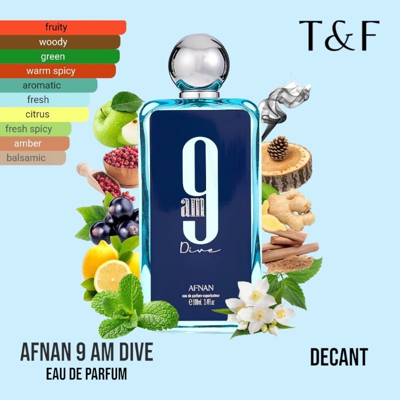 Jual Parfum Decant Afnan Am Dive Shopee Indonesia