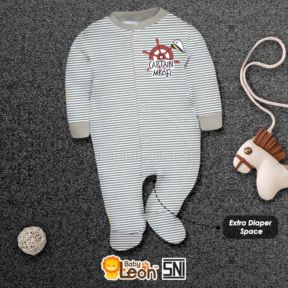 Jual Jumpsuit Bayi Kaki Tutup Lengan Panjang Jumper Bayi Laki Laki