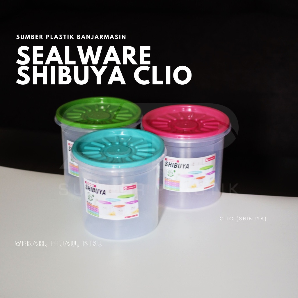 Jual Sealware Shibuya Clio Plastics Toples Kerupuk Sealware Wadah