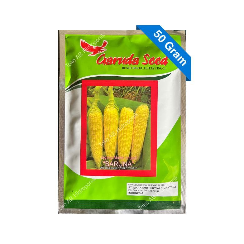 Jual Benih Jagung Manis Baruna Jagung Hibrida Garuda Seed Isi 50 Gram