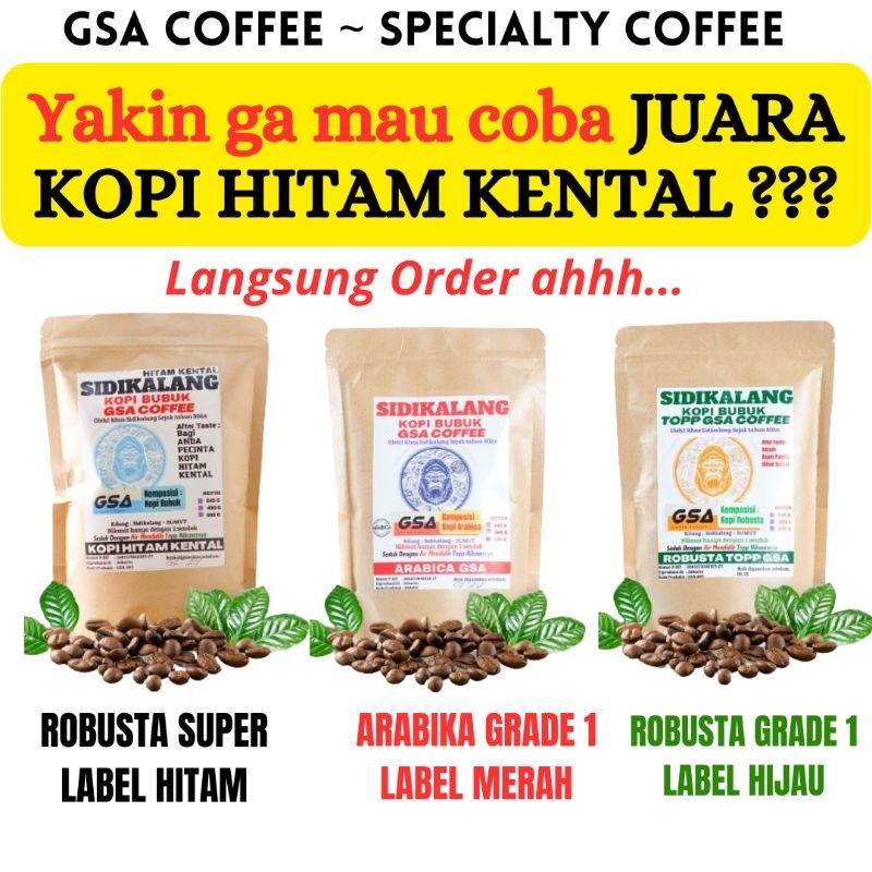 Jual Kopi Bubuk Arabika Sidikalang Kg Kg Grade Original Asli Hitam