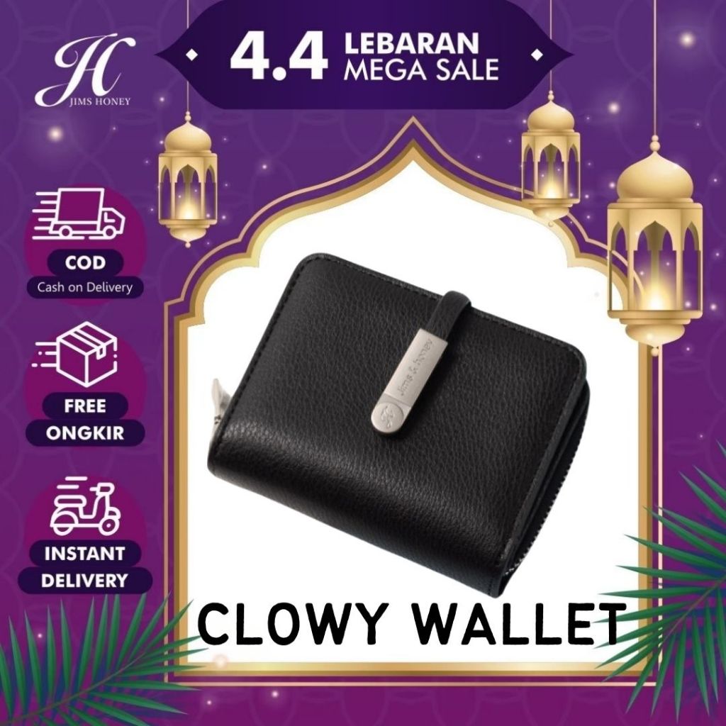 Jual JIMS HONEY CLOWY WALLET Dompet Kecil Lipat Kartu Wanita Cewek