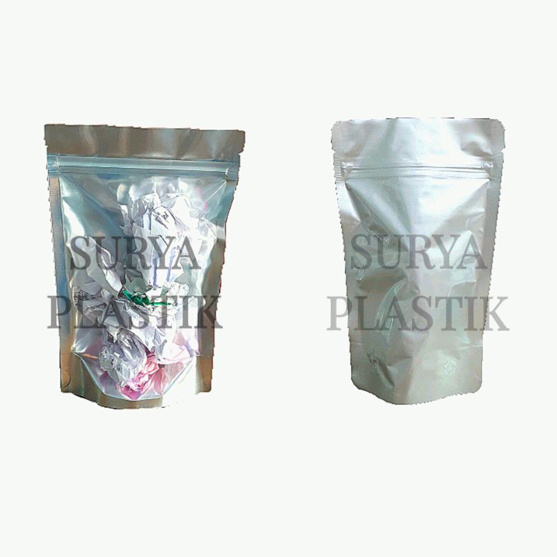 Jual Standing Pouch Aluminium Foil X Kombinasi Zipper Kemasan Snack