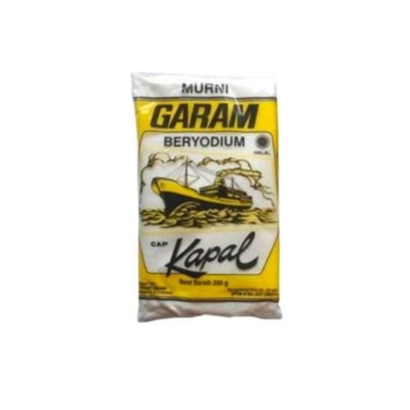 Jual Garam Cap Kapal Beryodium Gram Shopee Indonesia