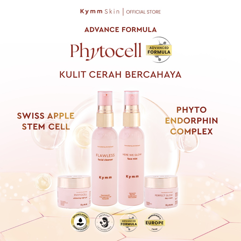 Jual Kymm Skin Glass Skin Package With Phytocell Pcs Phyto Endorphin