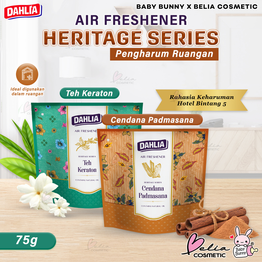 Jual BELIA DAHLIA Air Freshener Heritage Series Pengharum Ruangan 75gr