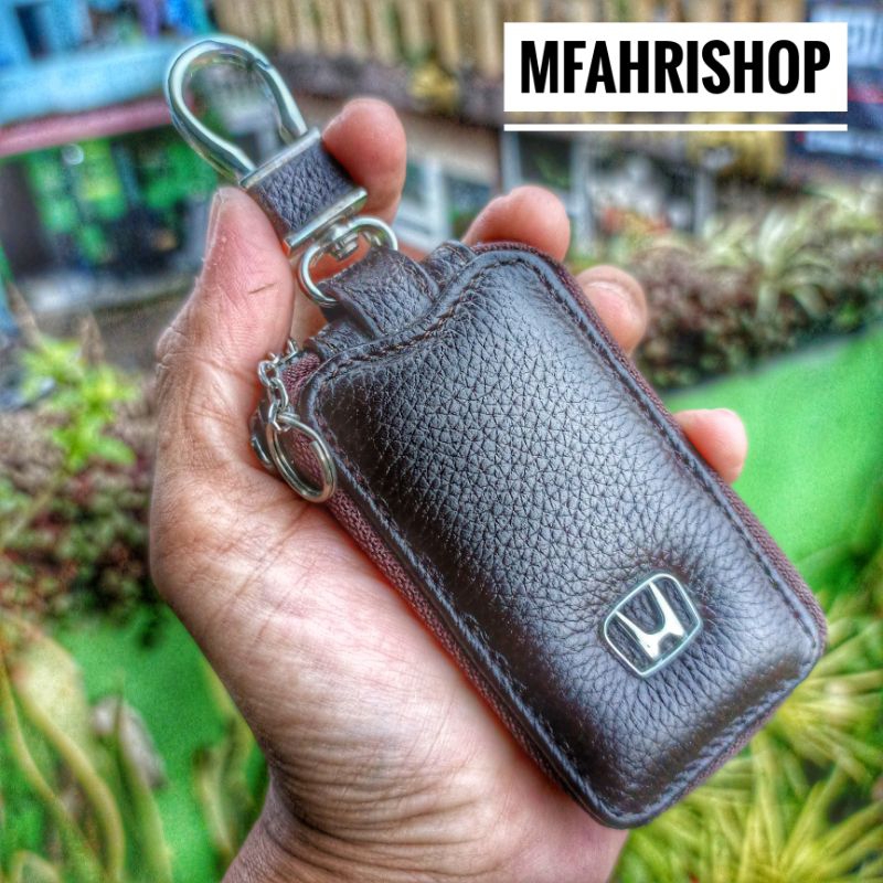 Jual Dompet Kunci Remote Keyless Mobil Kulit Asli Original Transparan