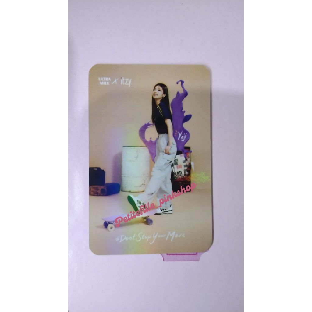 Jual Photocard Itzy Yeji Official Ultra Milk Ready Stock Ultra Milk X