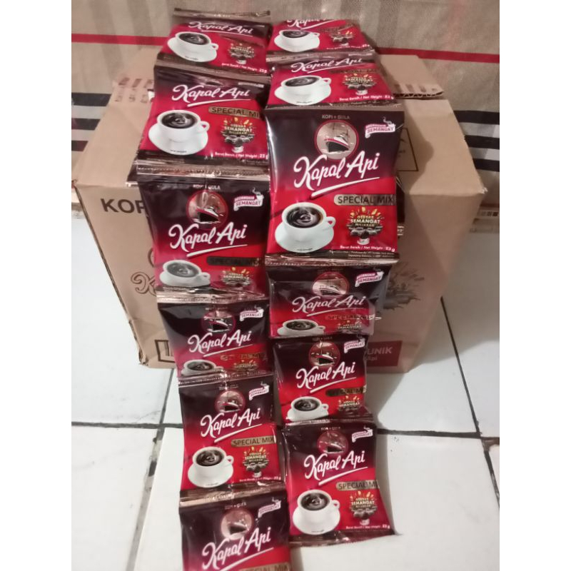 Jual KOPI KAPAL API SPESIAL MIX 2 RENCENG 1 SACHET Seludmoll Shopee