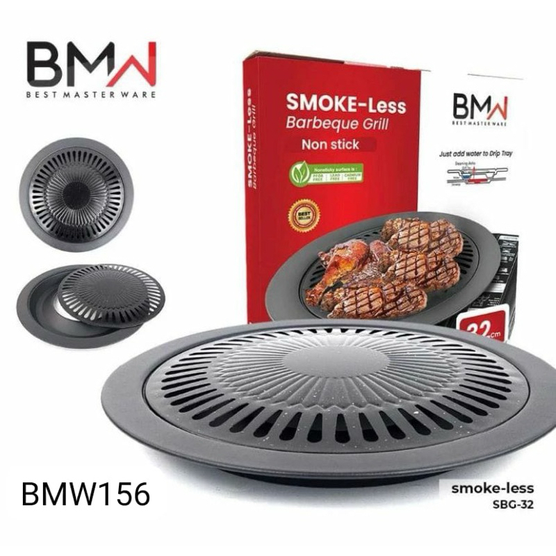 Jual Smokeless BBQ Grill Pan Bulat Kompor High Quality Ultra Grill