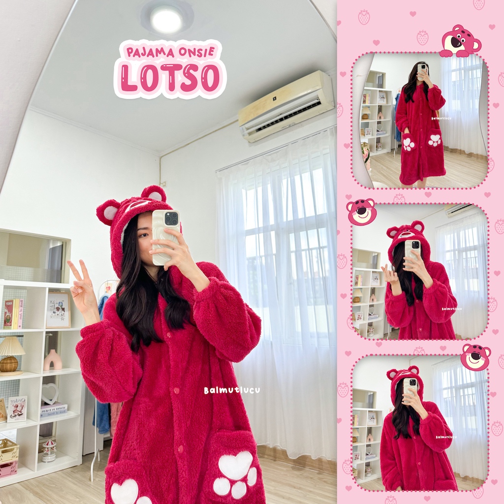 Jual Onesie Piyama Baju Tidur Daster Kostum Model Terusan Dress Rok