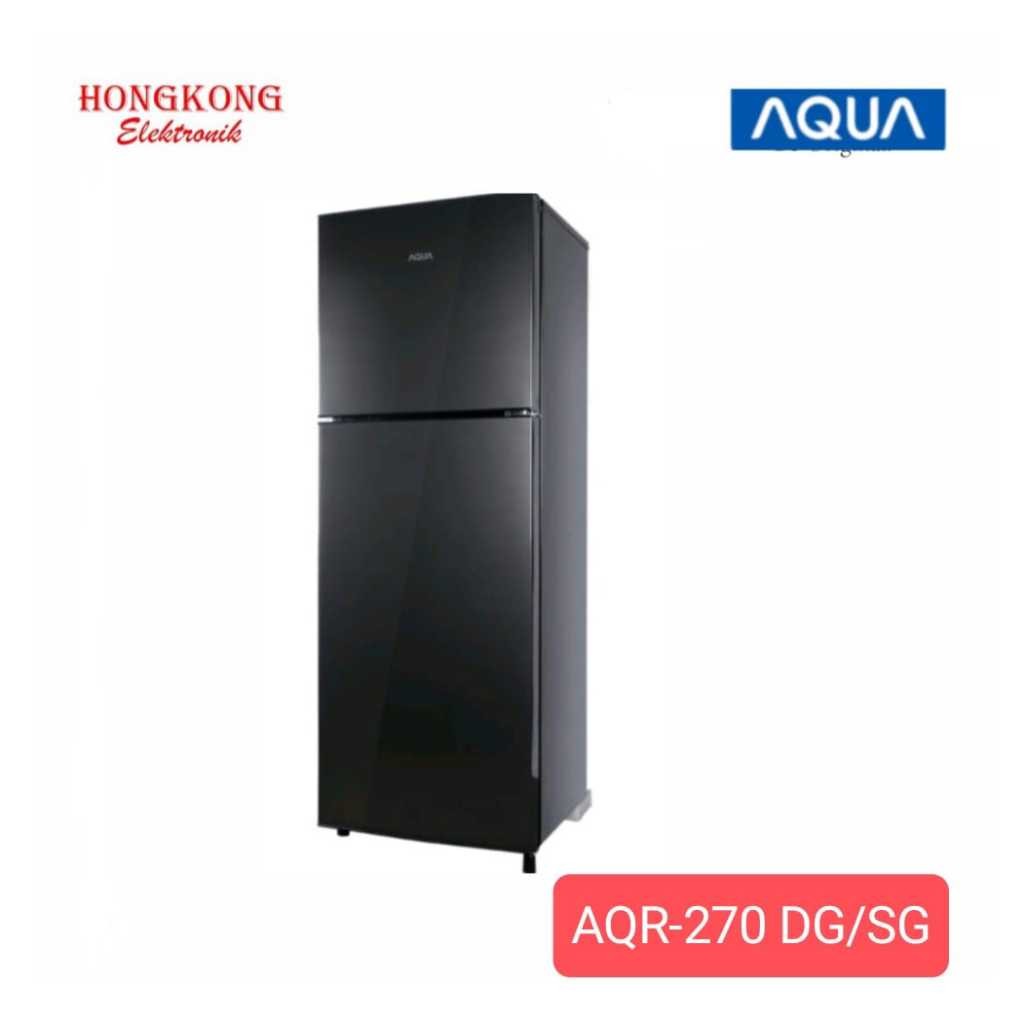 Jual Kulkas Aqua JAPAN AQR D270 Lemari Es 2 Pintu Shopee Indonesia