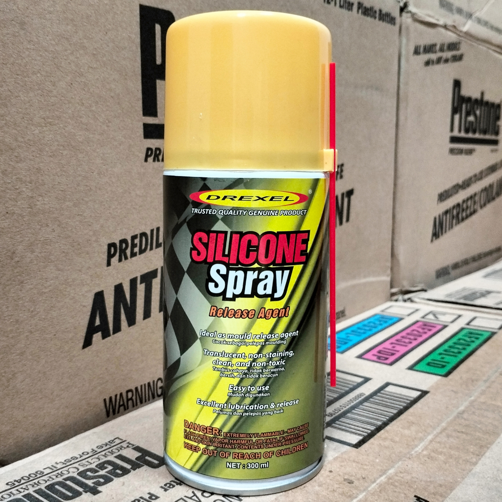 Jual SILIKON SPRAY DREXEL SILICONE SPRAY 300 ML PELUMAS POWER WINDOW