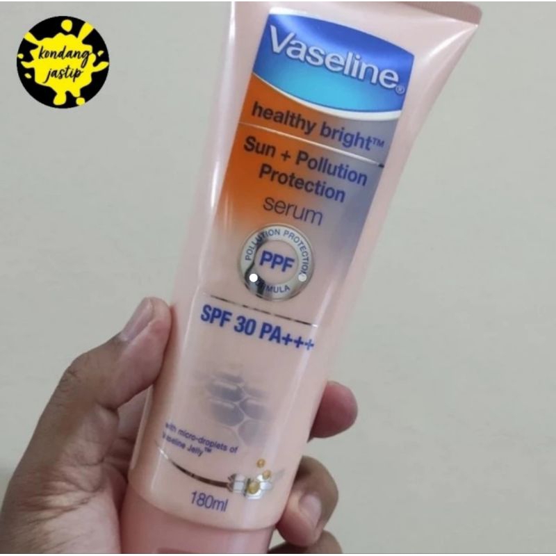 Jual Vaseline Healthy Bright Sun Pollution Protection Spf Body Serum