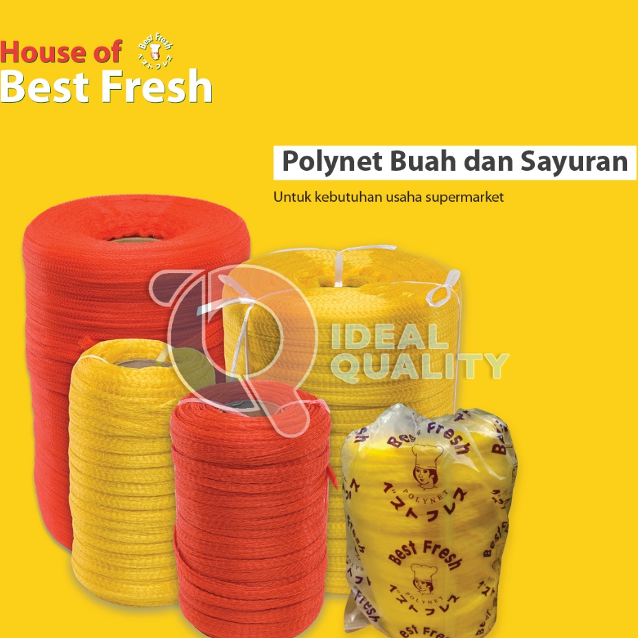 Jual Jaring Buah Polynet Roll Kecil Merk Best Fresh M Shopee