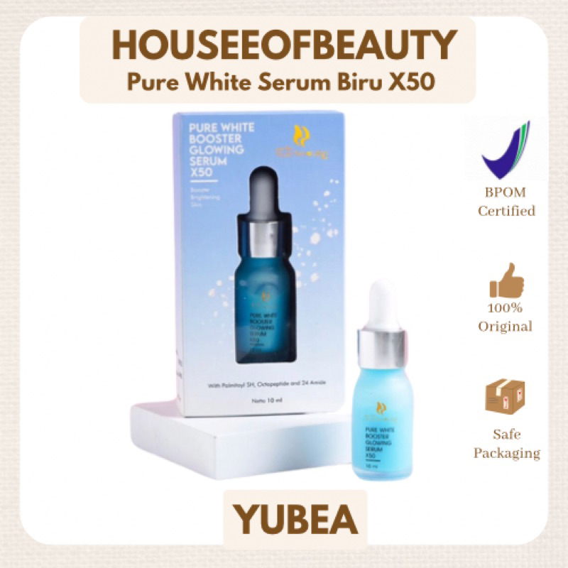 Jual House Of Beauty Pure White Serum X Brightening Glow Up Serum