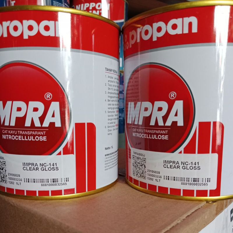 Jual Propan Impra Nc Clear Gloss Kg Shopee Indonesia