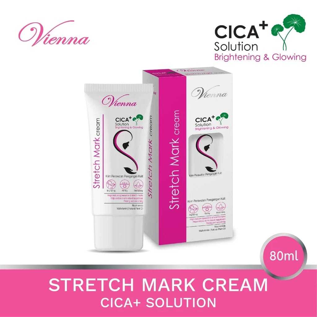 Jual Vienna Stretch Mark Cream Perawatan Strechmark Dan Selulit Aman