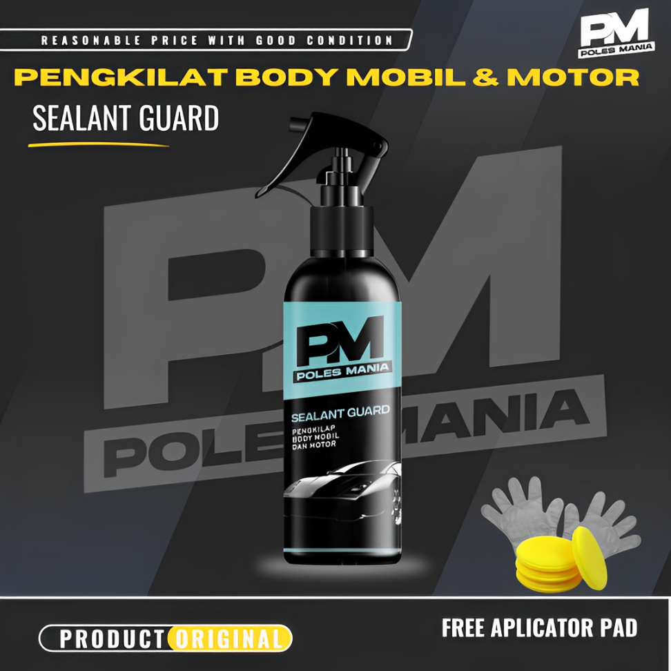 Jual Pengkilap Body Motor Mobil Helm Pengkilap Cat Motor Mobil Sealant