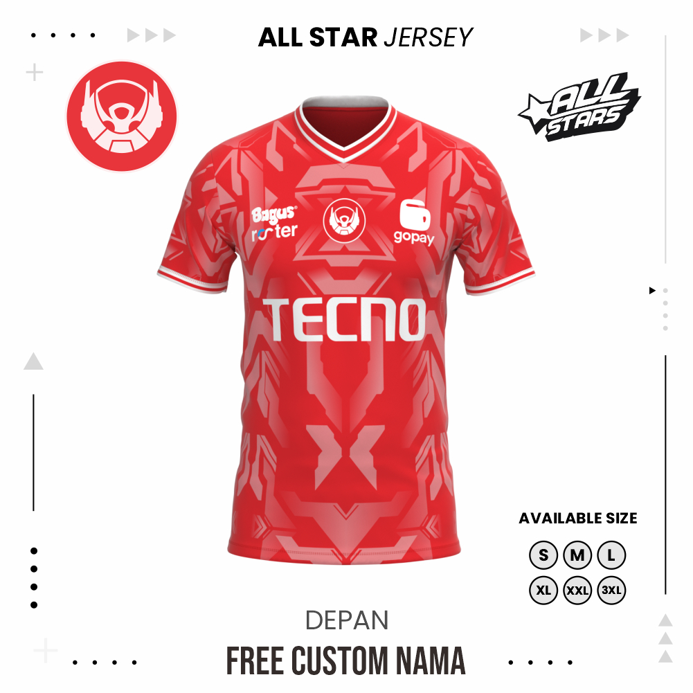 Jual JERSEY ESPORT BTR TERBARU 2024 JERSEY BIGETRON FREE CUSTOM