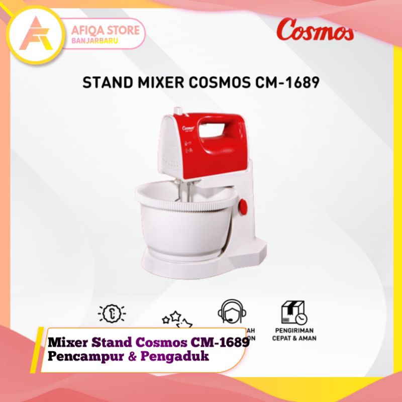 Jual Mixer Hand Stand Cosmos CM 1689 Pencampur Pengaduk Adonan