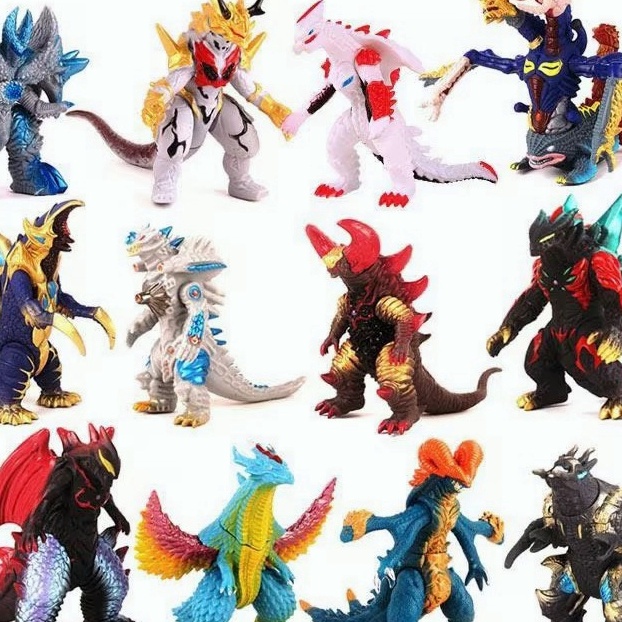 Jual ART I2X Mainan Ultraman Kaiju Ultra Monster Murah Kaiju Action