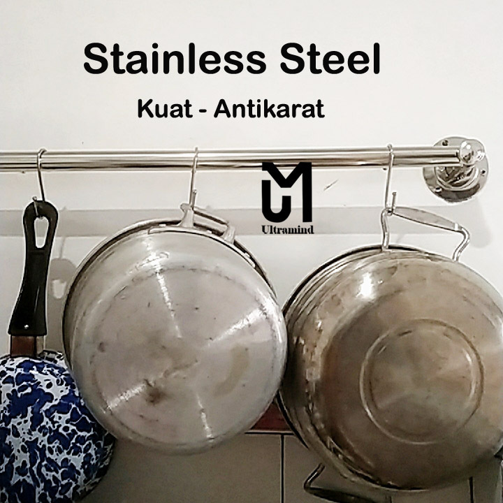 Jual Gantungan Panci Multifungsi Stainless Steel Shopee Indonesia