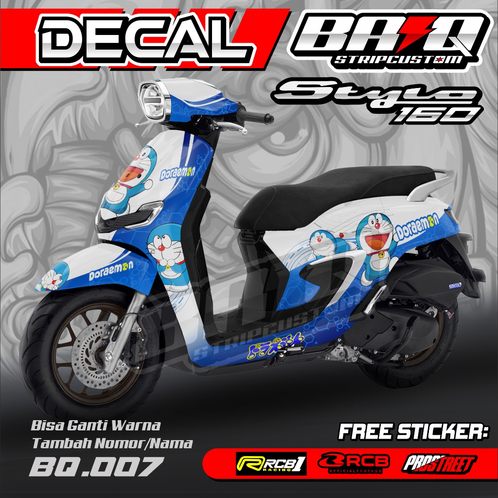 Jual Sticker Decal Honda Stylo Sticker Decal Full Body Honda Stylo