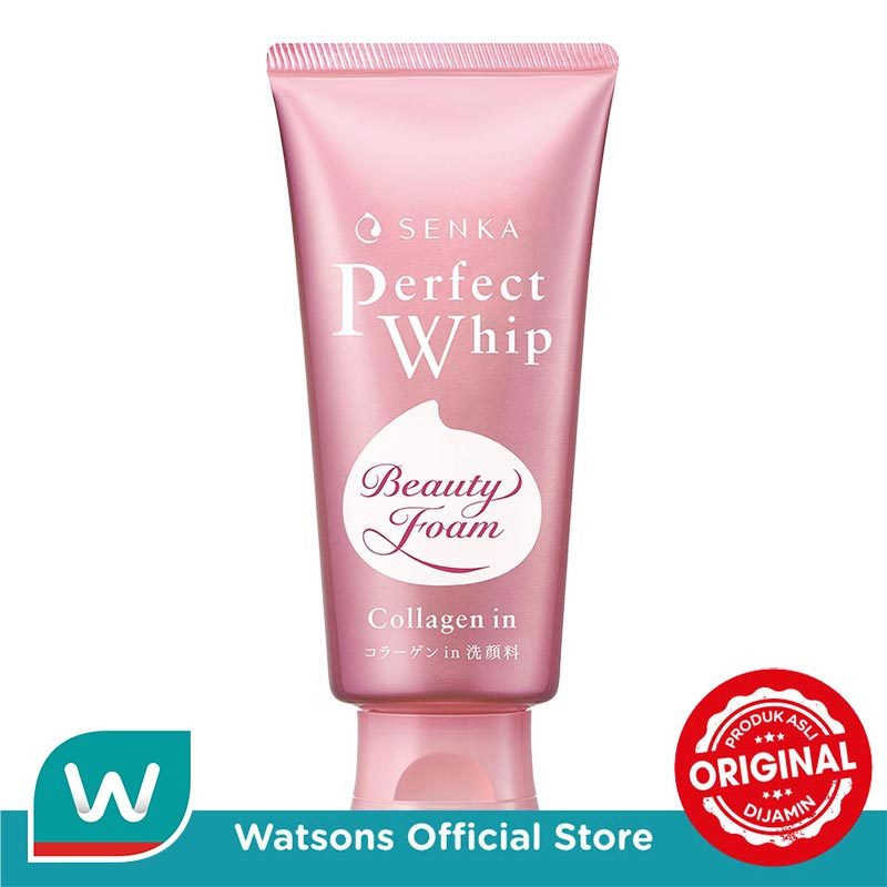 Jual Senka Perfect Whip Beauty Foam Collagen In 120g Shopee Indonesia