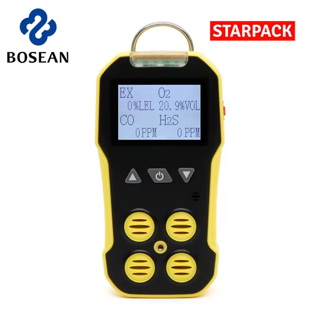 Jual BOSEAN BH 4A Portable Biogas Analyzer Handheld Multi Gas Detector