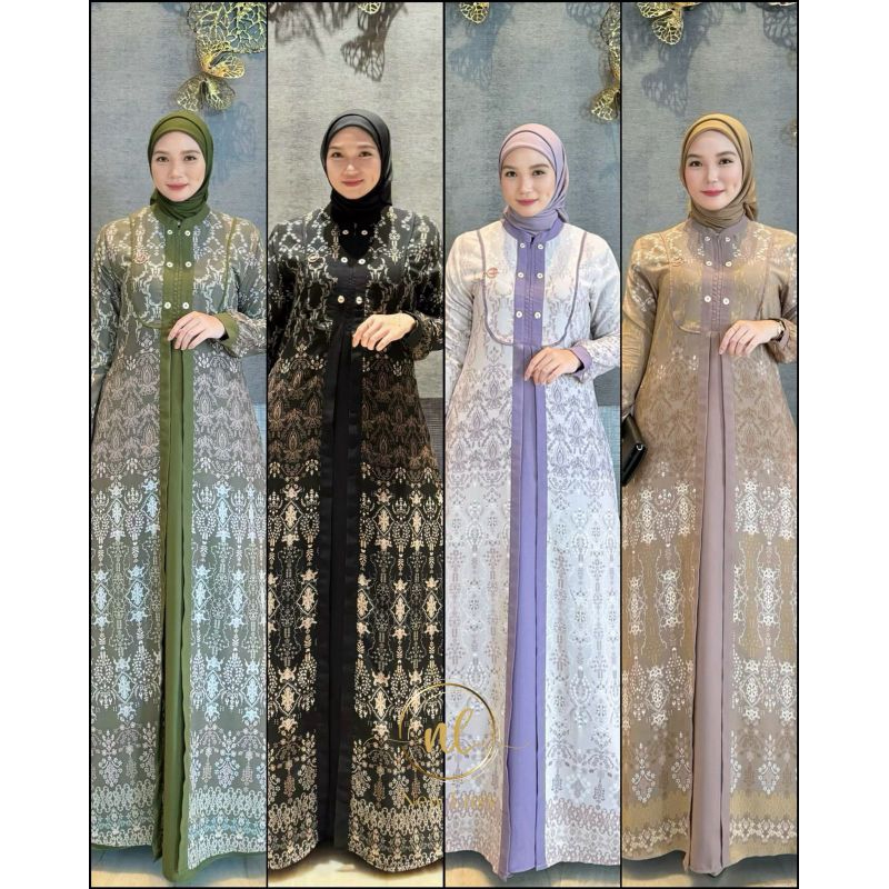 Jual Seruni Dres By New Lusy Ori Gamis Muslim Shopee Indonesia