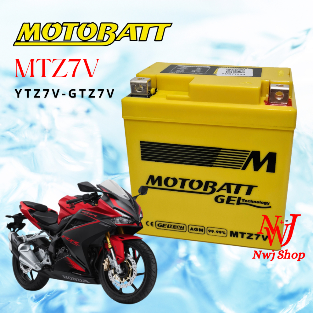 Jual AKI KERING MOTOR HONDA CBR 250 MTZ7V MOTOBATT YTZ7V GTZ7V GTZ8V MF