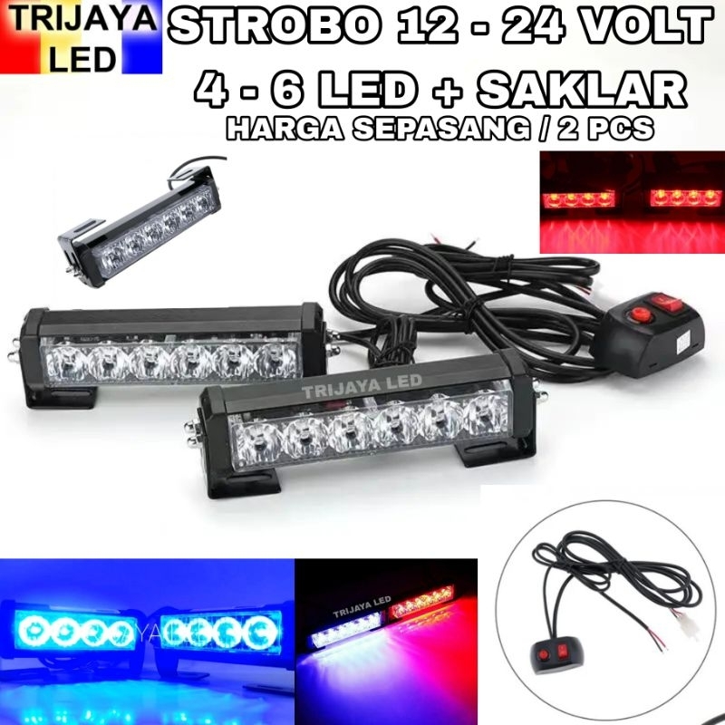 Jual Lampu Volt Signal Blitz Mata Led Mode Vama Federal