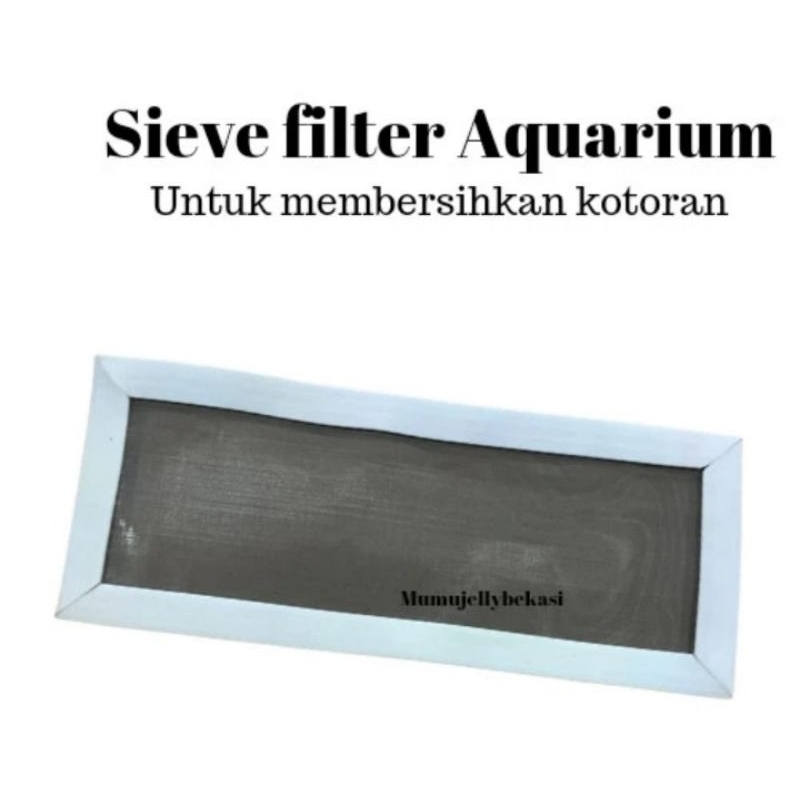 Jual Sieve Filter Aquarium Untuk Membersihkan Kotoran Ikan Shopee