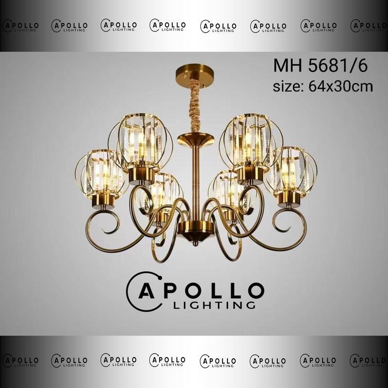 Jual Lampu Gantung Hias Lampu Crown Groot Flair Model Classic Antique