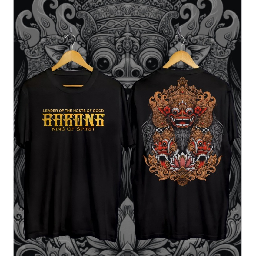 Jual Baju Kaos Barong King Of Spirit Kaos Barong Bali Culture