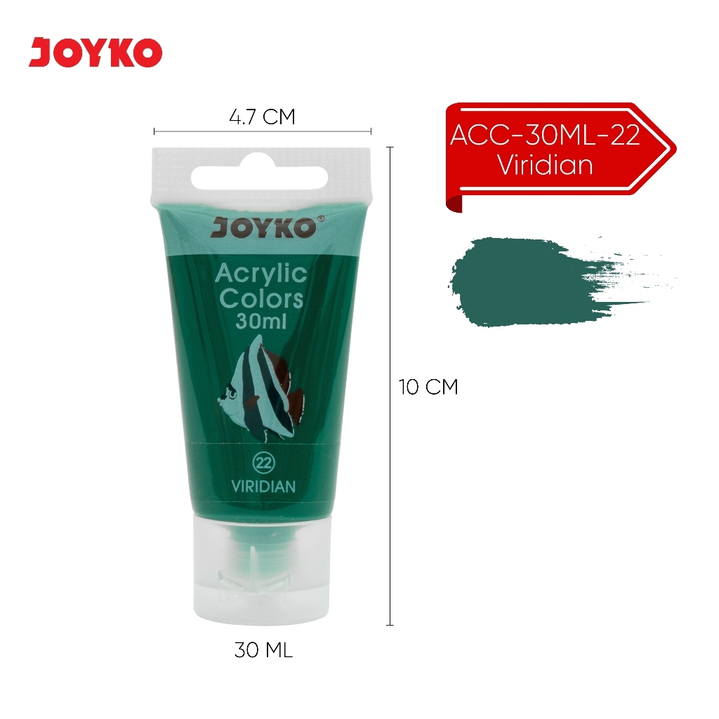 Jual Acrylic Color Cat Akrilik Joyko Acc Ml Shopee Indonesia