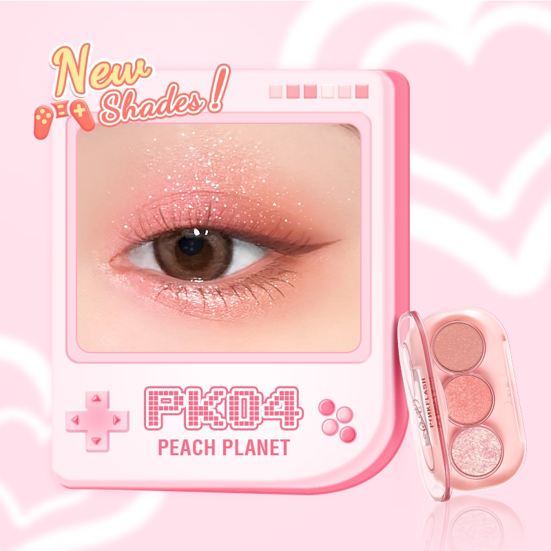 Jual Pinkflash Pink Dessert Shades Eyeshadow Palette High Pigment