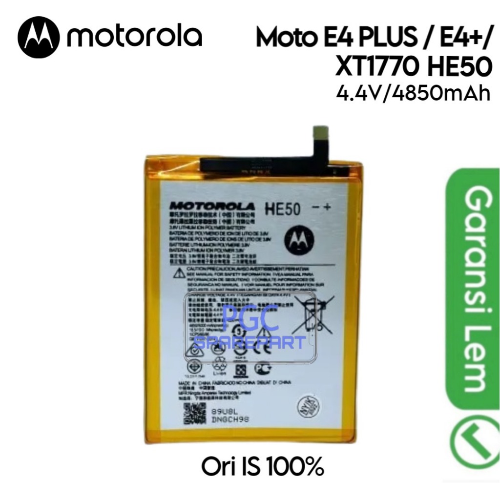 Jual Baterai HE50 Motorola Moto E4 Plus E4 XT176 XT1773 XT1770