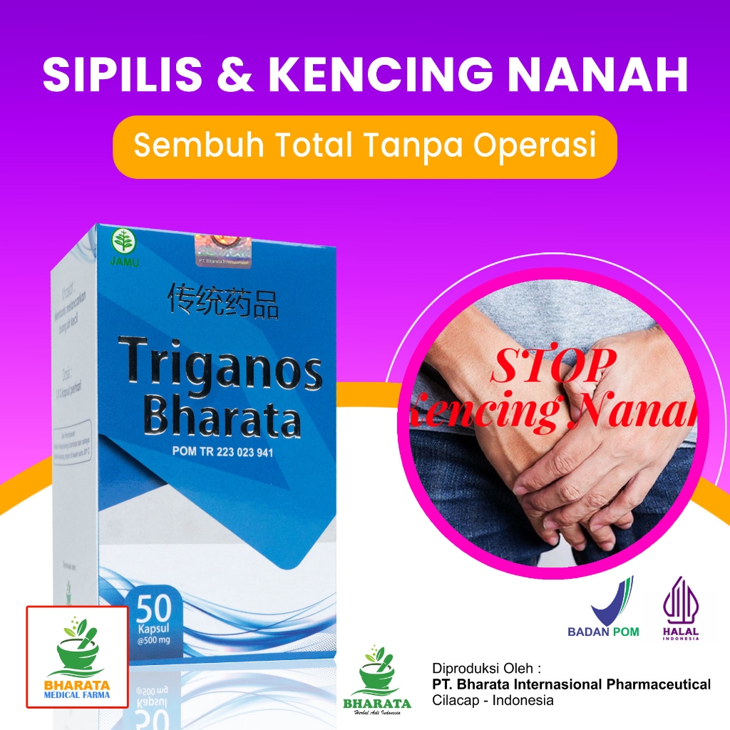 Jual Obat Sipilis Gonore Kencing Nanah HIV Triganos Bharata