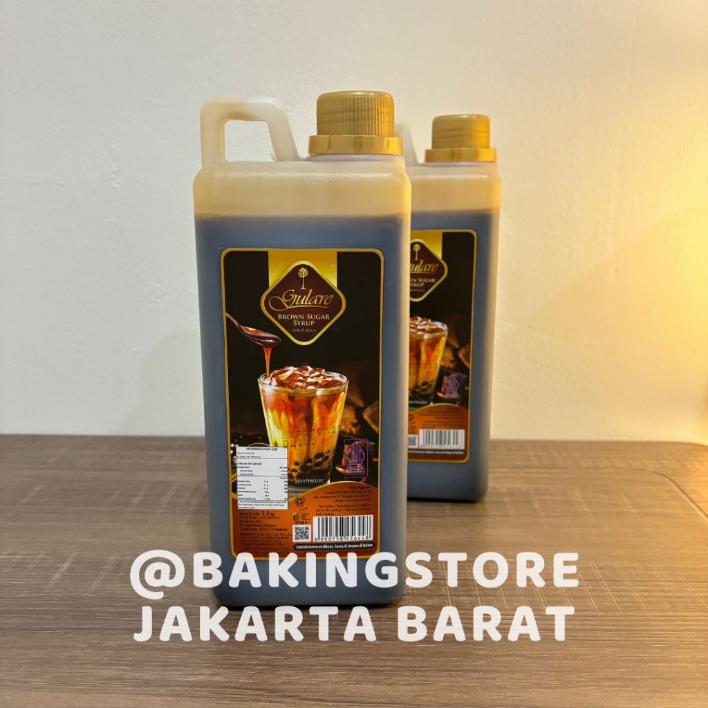 Jual Gulare Brown Sugar Syrup Gula Merah Cair 1 3 Kg Shopee Indonesia