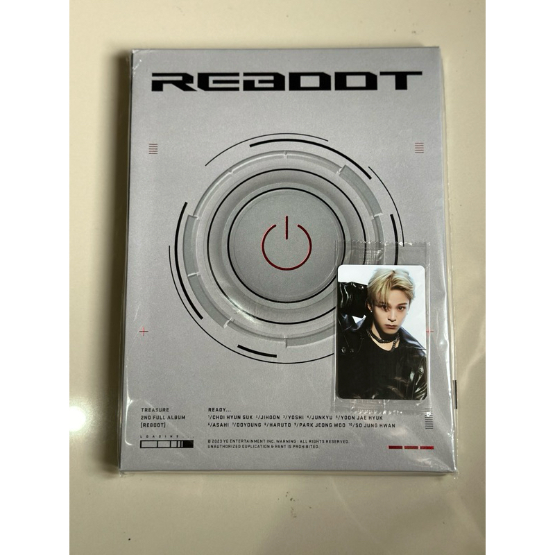 Jual Ready Stock Treasure Nd Full Album Reboot Photobook Ver