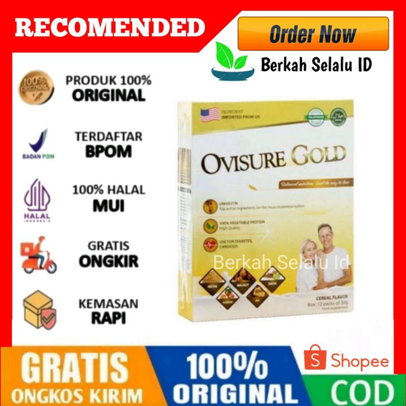 Jual Ovisure Gold Susu Vitamin Tulang Dan Sendi Nyeri Otot Asteoporosis