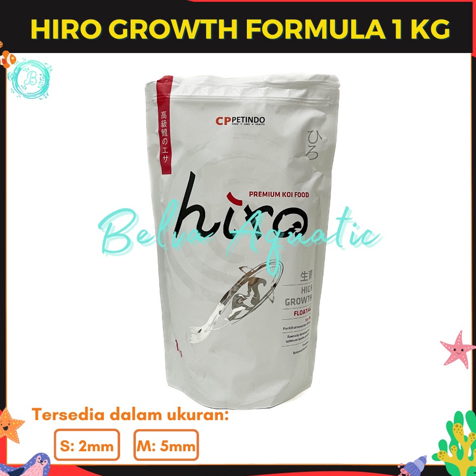 Jual Borong Hiro Premium Koi Food Kg Makanan Pelet Pakan Ikan Koi Fish