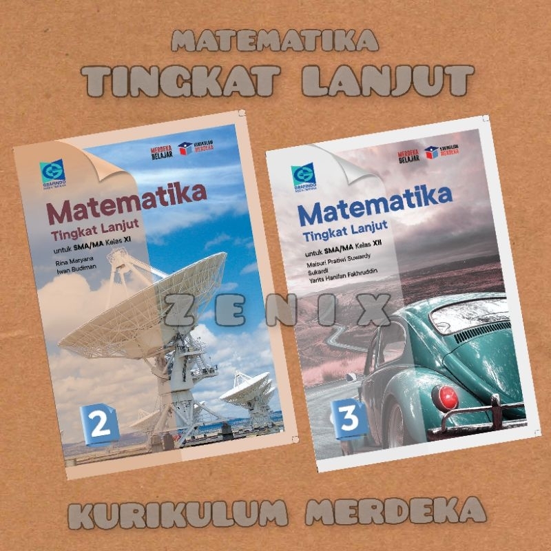 Jual Buku Matematika Tingkat Lanjut SMA Kelas 11 12 XI XII 2 3