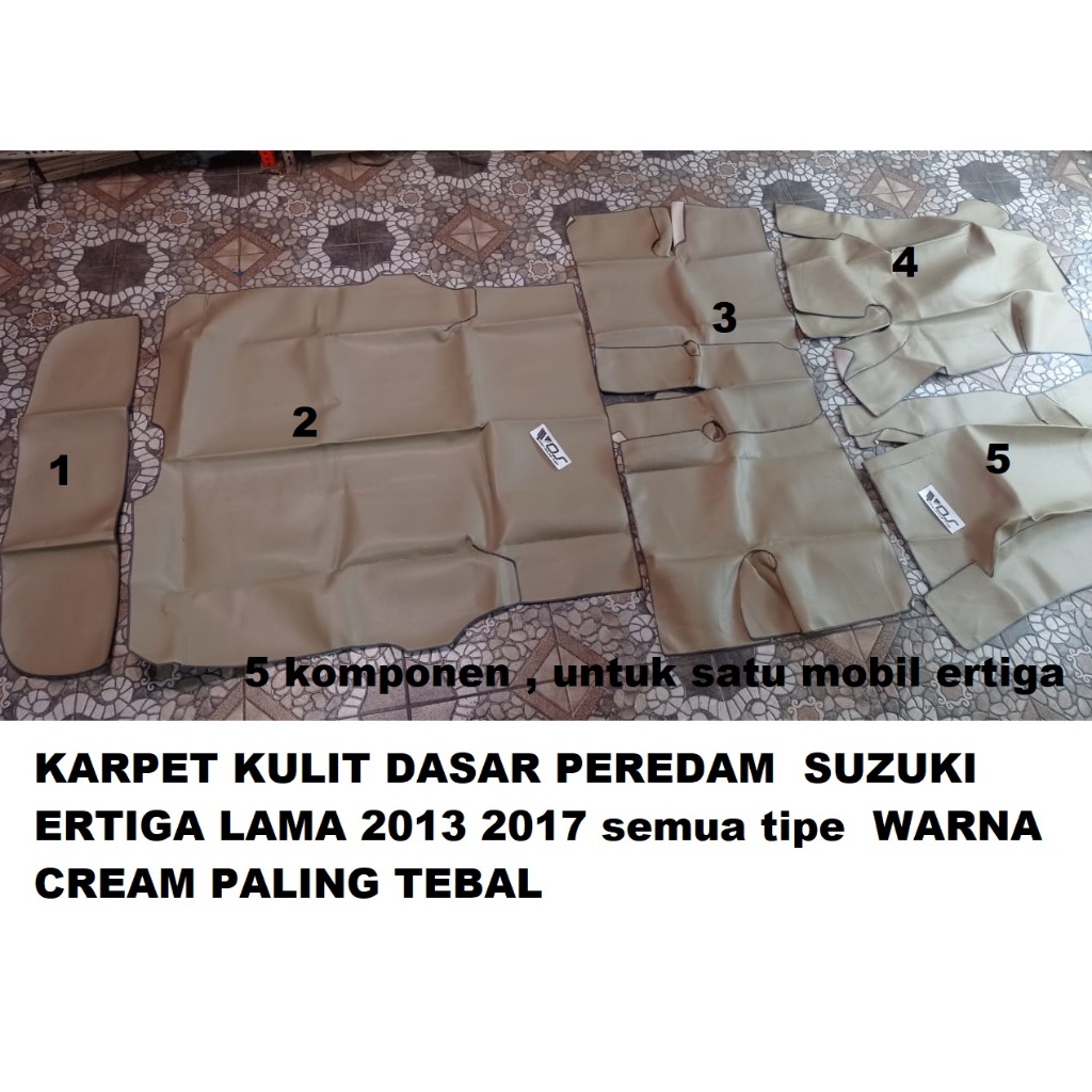 Jual Karpet Kulit Dasar Peredam Suzuki Ertiga Lama Semua Tipe